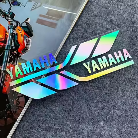 Vinyl Yamaha Sticker Emblem Logo Motorcycle Tank Helmet Letter Decal Yzf R1 R3 R6 Mt07 Mt09 Tmax Xma