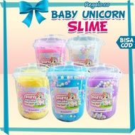 Slime Baby Unicorn Series By Regalo.co 380Gr - Slime Base Tofu Topping Floam Toy