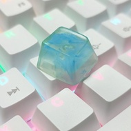 Resin Keycap ESC Translucent for Mechanical Keyboard Blue Keycap