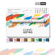 Copic Acrea Water-Based Acrylic Marker Set 24 Colors for Hand-Drawn Design Anime Special Student Non