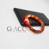 CAHAYA KAYU Raja Agatis wood bracelet is translucent