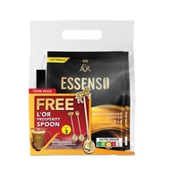 [TWIN PACK + FREE GIFT] L'OR ESSENSO Coffee & Creamer with Microground Instant 2in1 Coffee, 20 Stick