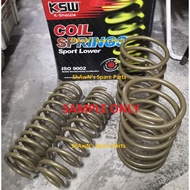 KSW Proton Persona Old Lowered Sport Springs / Coil Springs - K-SHOWA ( CS7-043S-LG ) # GOLD #