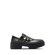 Converse CTAS Lugged Heel Mary Jane Platform Women's Sneakers - Black/Black/Gold