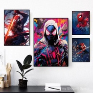 Marvel Cartoon Wall Art Poster Superhero Spider-Man Canvas Painting Living Room Interior Home Decor 