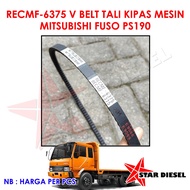 MESIN Recmf-6375 V BELT Fan Strap MITSUBISHI FUSO Engine BELT Strap MITSUBISHI FUSO Fan Strap V BELT FUSO A 37.5