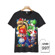 MARIO BROS 3D Printing Children's and Adult's Clothes Super Mario Bros LP3D-997
