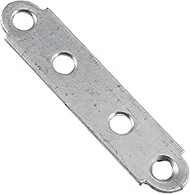 AERZETIX - C76188 - Set of 50 flat connecting tabs 60x14x1.25 mm with 44 holes - support fixing repa