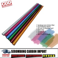 SEROMBONG CARBON WARNA WARNI SROMBONG LARAS PIPA CARBON OD 22- Bumi Langkah