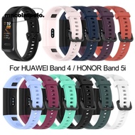 Silicone Strap Smart Watch Accessories  Buckle Wrist Strap for HUAWEI Band 4 ADS-B29 Honor Band 5i A