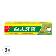 T.KI 白人 牙膏 中號  65g  3條