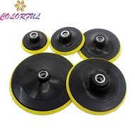 [H-COLORFUL] 3/4/5/6/7inch Self Adhesive Disc And Drill Rod for Car Paint Care Polishing Pad❀