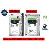 Seagate SKYHAWK 3.5'' HDD - 2TB / 4TB