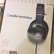 香港行貨✌️旺角店  AUDIO TECHNICA ATH-M20x m20 M20X 40mm單元 專業監聽 高隔音 Headphone earphone 耳筒 耳機 聽歌 手機線 打機用 數碼鋼琴用 電子琴用 aduiotechnica m20 audiotechnica m20x audio-technica athm20x