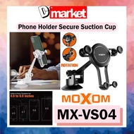 Moxom MX-VS04 Phone Holder Secure Suction Cup 4.0 To 6.0 Inches Phon Stand Car Holder Desktop Holder Stand