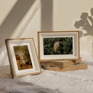 Creative Color Matching Wooden Photo Frame Table Hanging Wall Inch 0A13cm Photo Studio Mounting Phot
