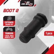 5YP-F5937-00 Yamaha Original Y16ZR Y15ZR Y15 135LC Lagnda FI Getah Front Brake Caliper Boot