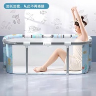 Installation-Free Folding Bath Barrel Adult Large Bathtub Household Folding Bath Bucket Children's Bath Bucket Baby Bathtub   Household products