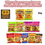 [DONKI] HALAL Haribo Gummy Candy Assorted 80g