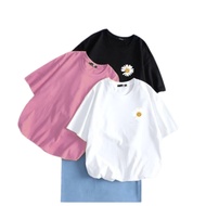 CLSTORE TSHIRT MINI SUN SHORT-SLEEVED TEENAGEWanita MADE IN RAYON