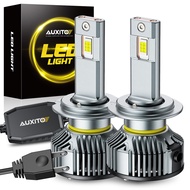 AUXITO 2Pcs 120W 22000LM H7 Car LED Headlight Canbus fan 6500K 12V