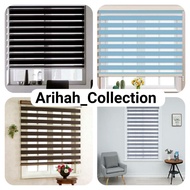 Bidai Tingkap Modern Zebra Blinds Blind Curtain Zebra