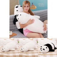 Bare We 80cm Bears Pillow Cartoon Bear Grizzly Panda Soft Stuffed Plush Doll Toy