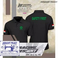 Poloshirt Safety First Indonesia polo shirt - Safety First Indonesia polo shirt - Custom T-shirt - V