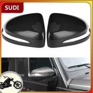 sudi Dry Carbon Fiber Rearview Mirror Cover Cap Car Refitting Fit for MERCEDES Benz GClass G500 2018