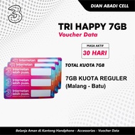 Voucher Tri Happy 7GB 30 Hari