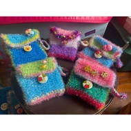 Handmade crochet cute pouch/Yarn