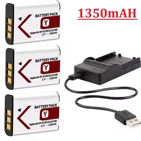 EN-EL11 EN EL11 Li-60b D-Li78 D Li78 NP-BY1 NP BY1 Battery for Nikon Coolpix S550 S560 Pentax M50 W6