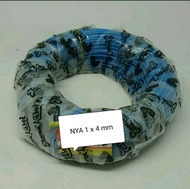 1 rol 1 x 4mm Kabel Listrik Eterna NYA 1 x 4 mm/ NYA 4 mm Harga 1 Rol