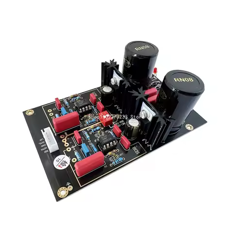 Vinyl Record Player Preamplifier Board MM MC Phono Amplifier NE5532 / LME49720NA OP Amp Chip Dual Ci