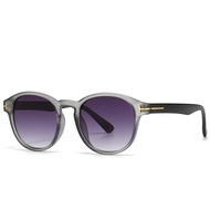 2022 new Tom Ford fashion round frame ins wind sunshade mirror men's sunglasses trendy sunglasses women
