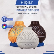 HiQiLi Diamond Remote Ultrasonic Air Humidifier Aroma Diffuser Aromatherapy Essential oil Minyak pati Home fragrance