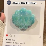 【Discount】For Hoco EW41 Case Solid Colour Shell Soft Silicone Earphone Case Casing Cover NO.1