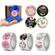 Thank You Sticker Roll Thank You Label Thank You Sticker Gift Thankyou