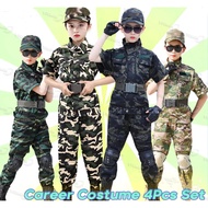 Career Costume for kids Army Costume for kids Police costume for Kids Halloween Cosplay Costume