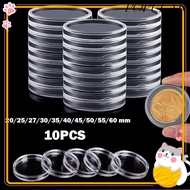 POPULAR Coinning Capsules, Plastic  Acrylic Coin Capsule, Coins Storage Coin  Home