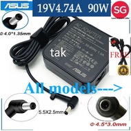 [SG] 90W Asus 19V 4.74A for ALL Models  ADP-90YD B PA-1900-30 AC Power Charger A42F K550D A55V A8 F8