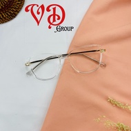 Frame Kacamata Wanita Photocromic Karin 8830 Anti RadiasiGratis Lensa MinusCylinder Trendy Terbaru