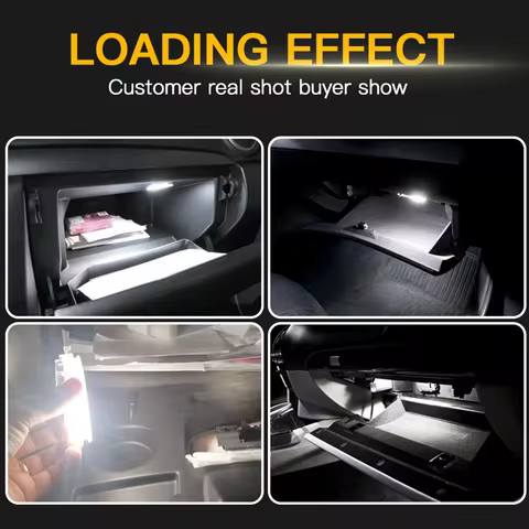 LED Glove Trunk Light Glove Box Lamp White For BMW E46 2D 3D 4D 5D E53 X5 E81 E82 E83 X3 E84 X1 E87 