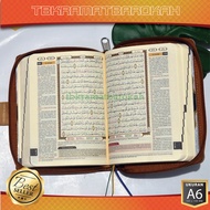 Small Quran Ar Rahman A6 Zipper Agenda For Turkish Rasm Color Tajwid Translation, Small Quran Tajwid Color Zipper A6