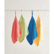 Japan 3COINS Junko Co-Branded < With Hanging Ring Pure Cotton Hand Towel 2 In A Set >|100% Cotton|Wi