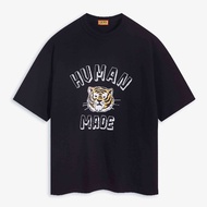 HUMAN MADE TIGER GRAPHIC TSHIRT tiger head pattern English logo printing design short sleeved Tshirt