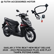 SAKLAR 3 MODE OFF ON ON HONDA BEAT NEW  BEAT STREET LED- BEAT DELUXE 2020 - 2024