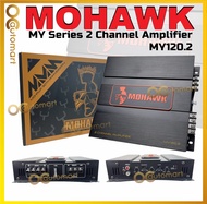 Mohawk MY Series 2 Channel Amplifier MY-120.2 High Power Amp 2Ch Car Amplifier