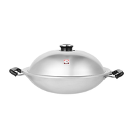 Zebra 38cm 5Ply Wok with Lid