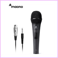 Maono AU-K04 Karaoke Microphone Professional Dynamic Microphone Cardioid Wired Mic With XLR Cable F